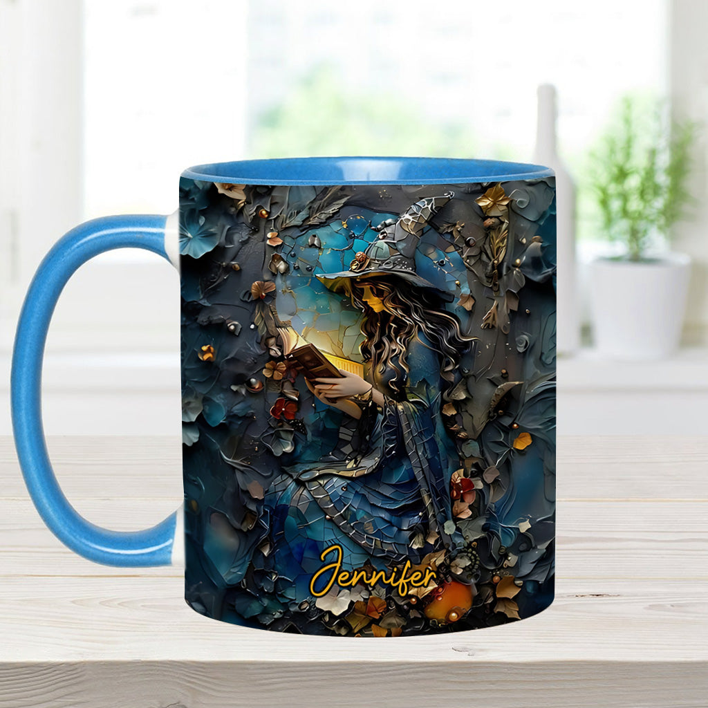 Artistic Witch - Personalized Witch Accent Mug