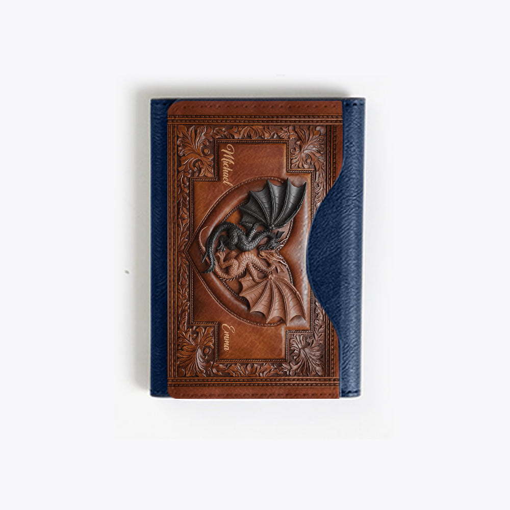 You & Me - Personalized Dragon Magsafe Wallet