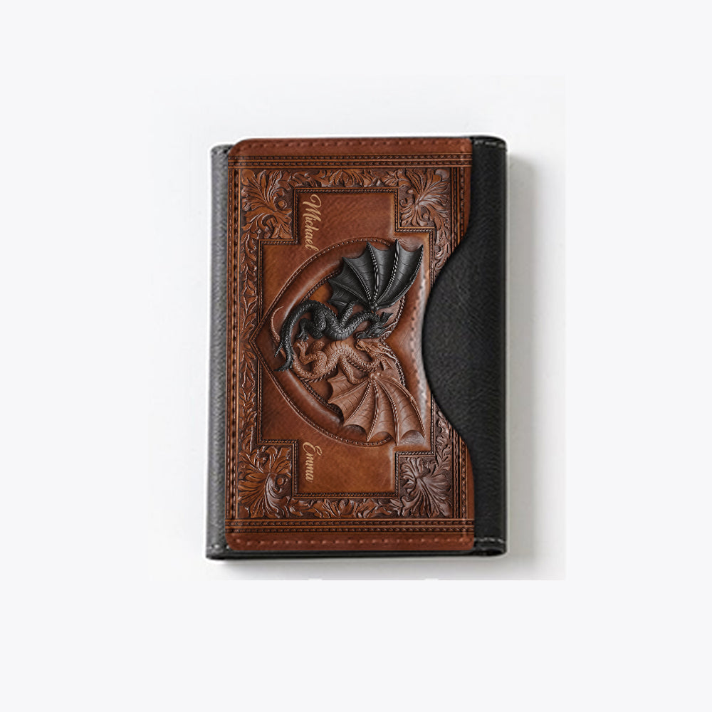 You & Me - Personalized Dragon Magsafe Wallet