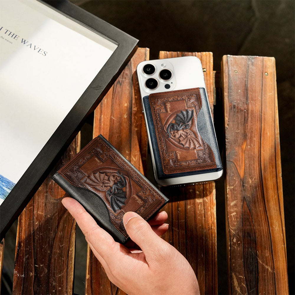 You & Me - Personalized Dragon Magsafe Wallet