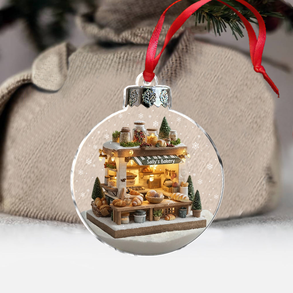 Mini Bakery Christmas - Personalized Baking Ornament