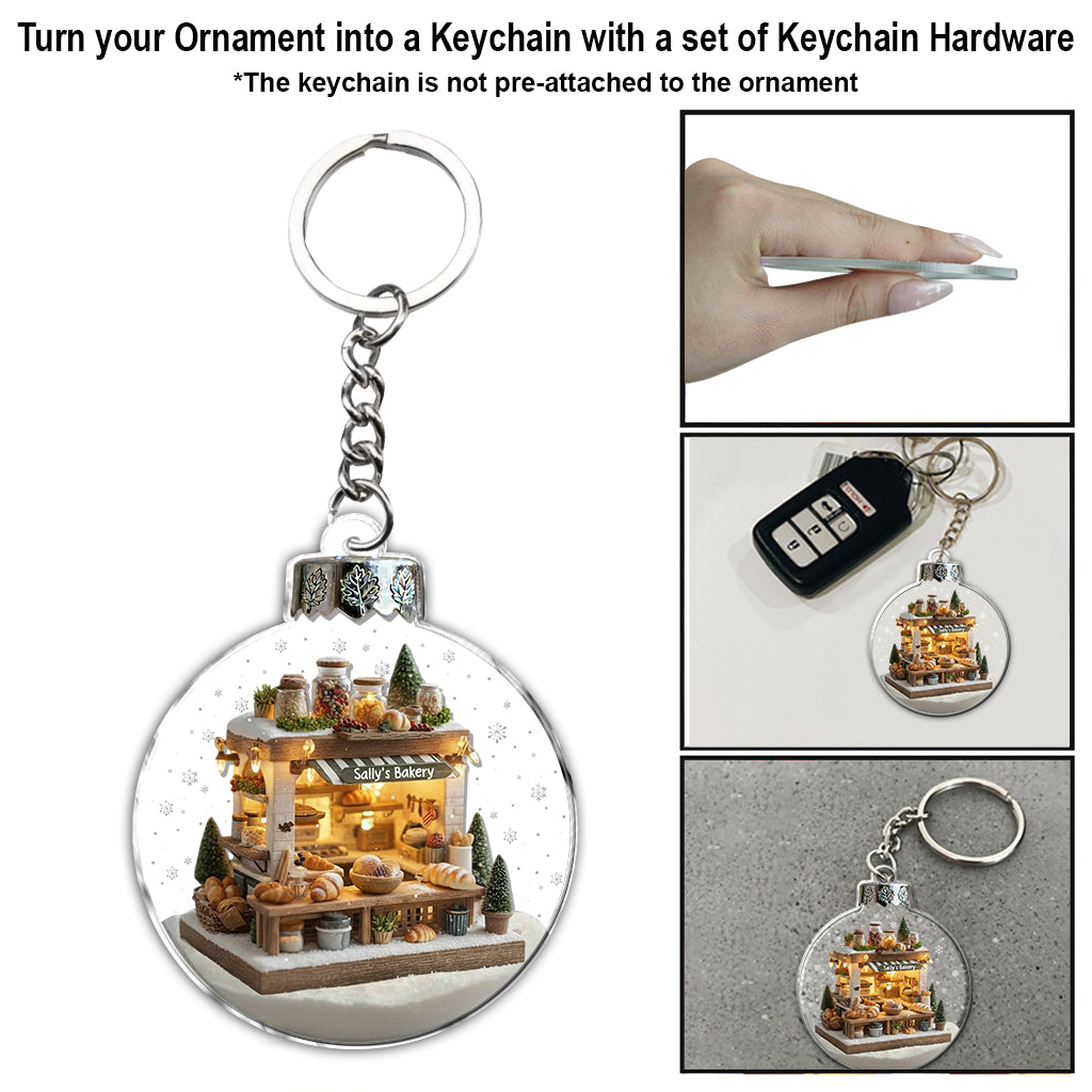 Mini Bakery Christmas - Personalized Baking Ornament