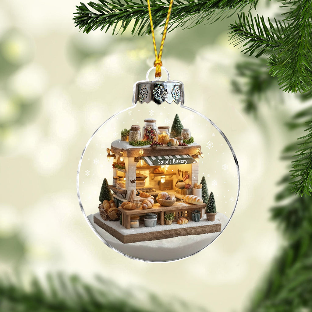 Mini Bakery Christmas - Personalized Baking Ornament