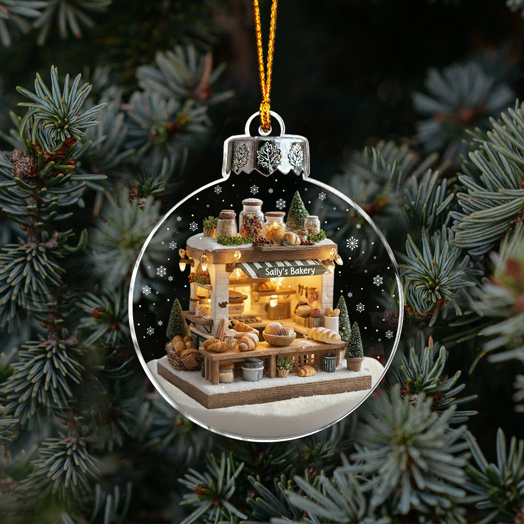 Mini Bakery Christmas - Personalized Baking Ornament