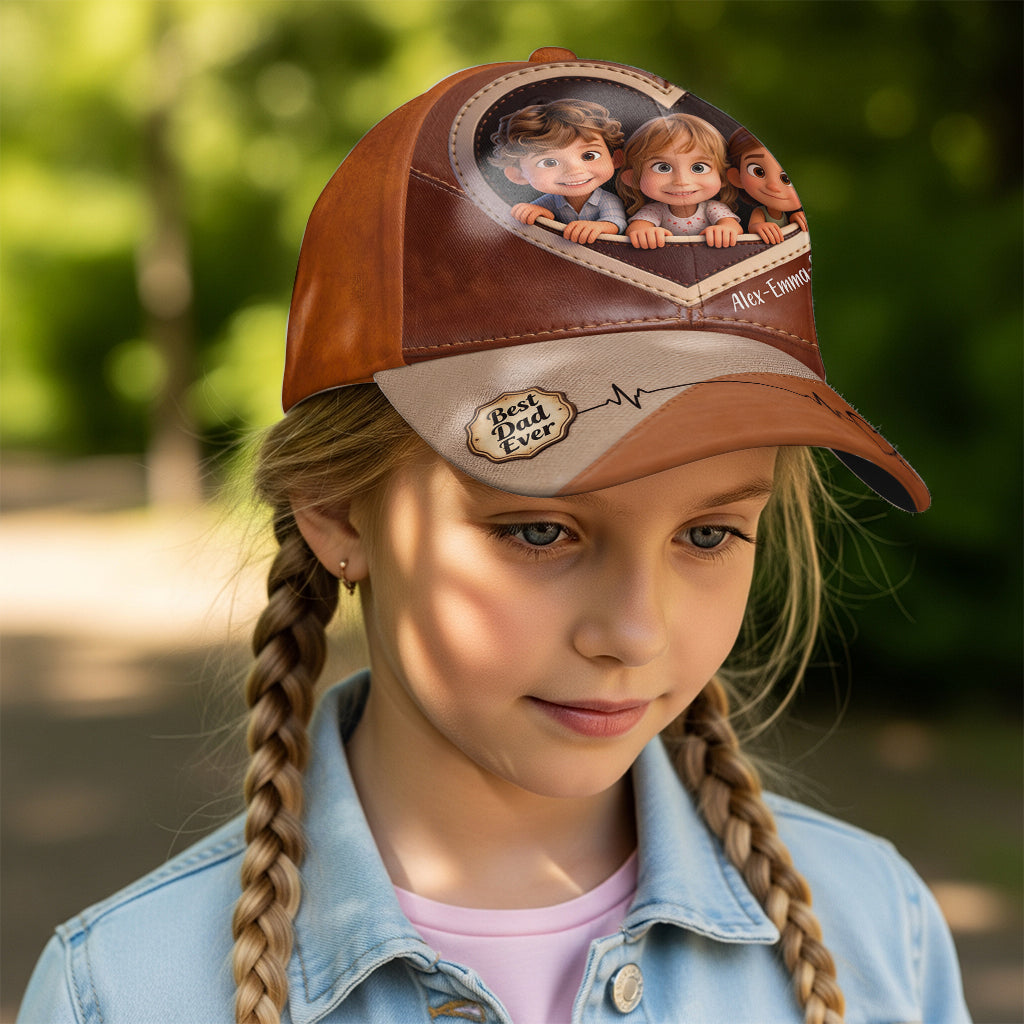 Custom From Any Photo - Personalized Father Classic Cap
