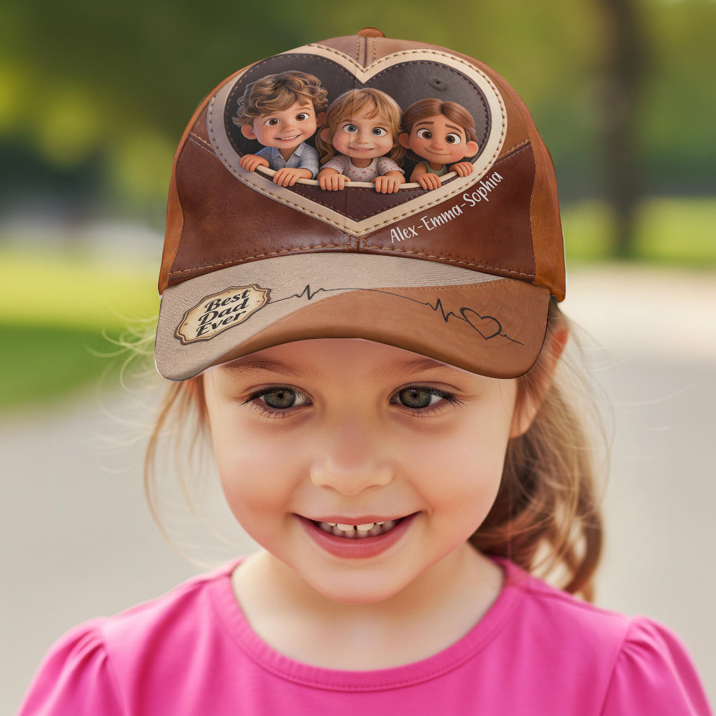Custom From Any Photo - Personalized Father Classic Cap