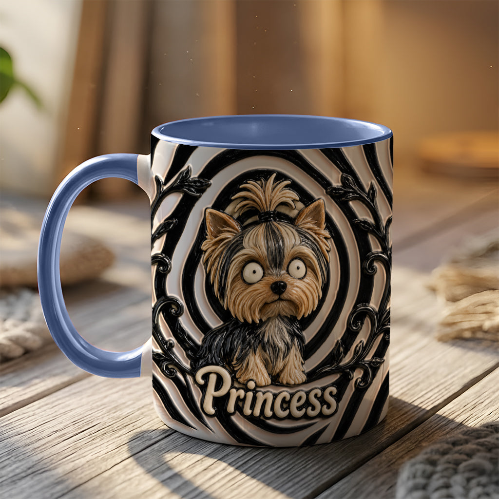 Cute Freaky Pet For Halloween - Personalized Dog 3D Printed Accent Mug