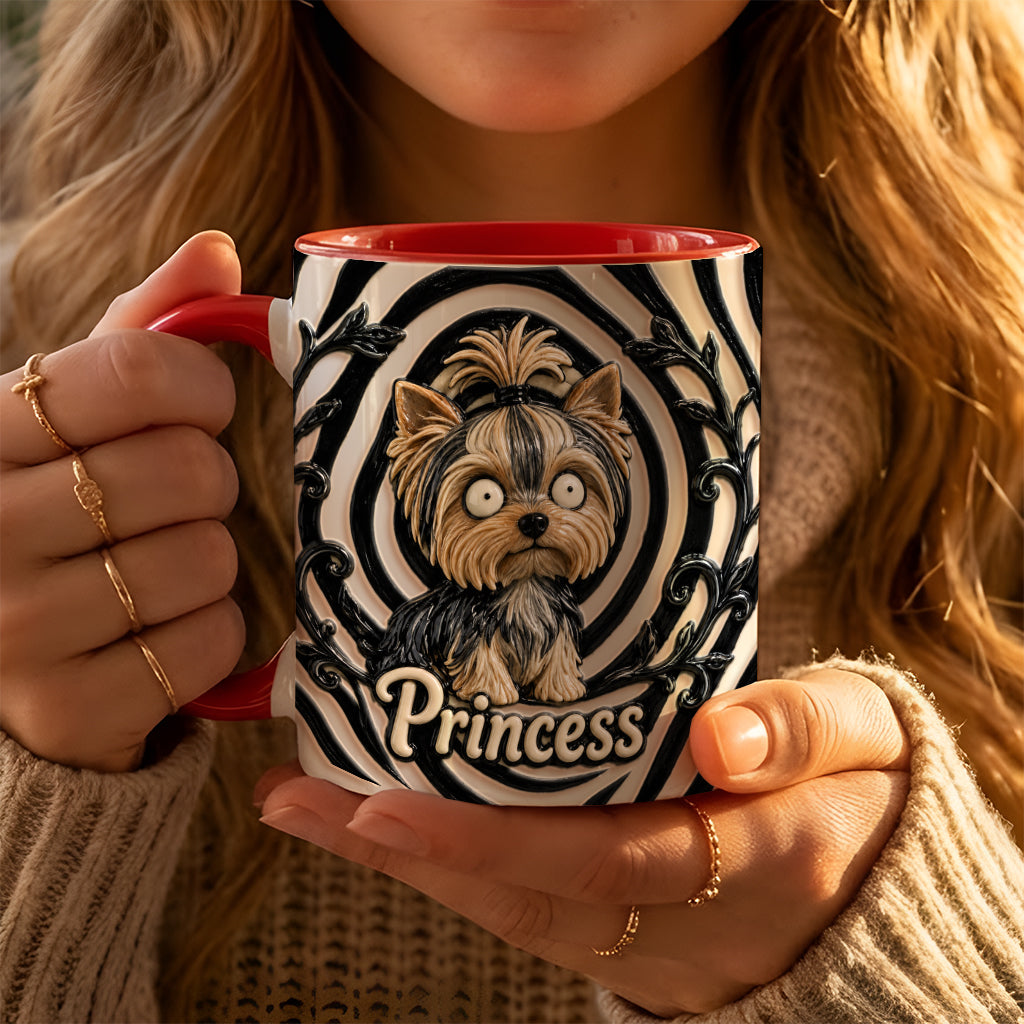 Cute Freaky Pet For Halloween - Personalized Dog 3D Printed Accent Mug