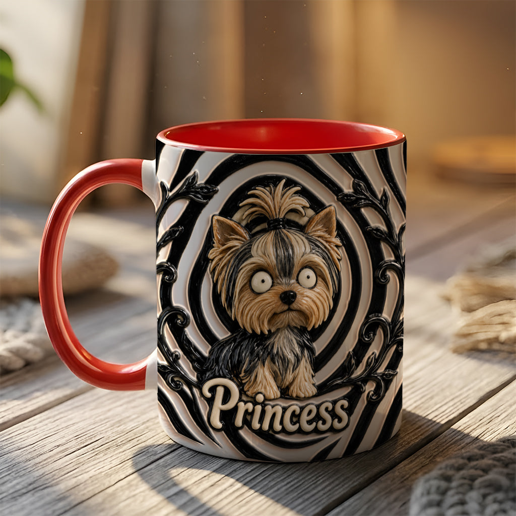 Cute Freaky Pet For Halloween - Personalized Dog 3D Printed Accent Mug