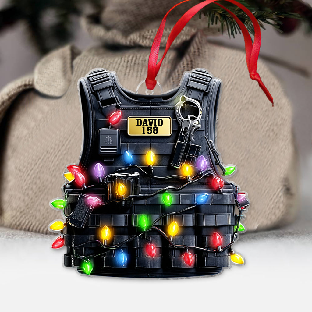 Protect Holiday - Personalized Police Officer Ornament