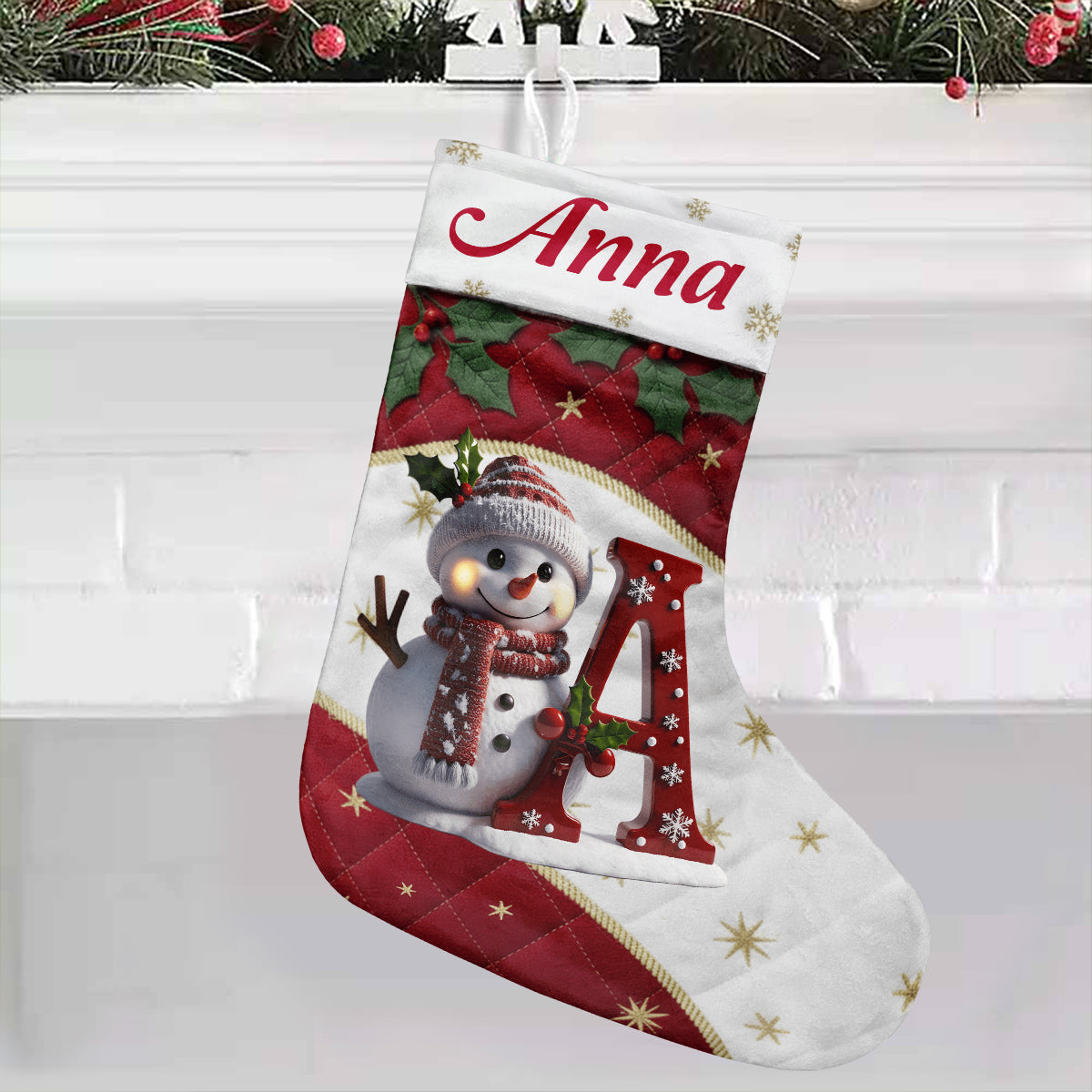 Merry Christmas - Personalized Family Christmas Stockings