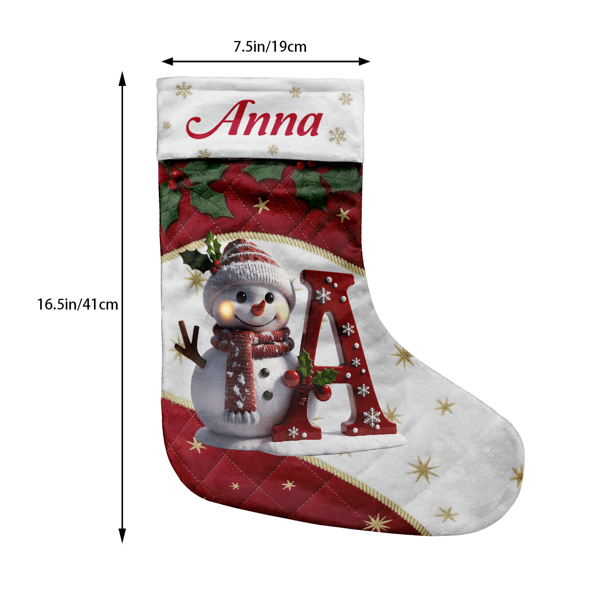 Merry Christmas - Personalized Family Christmas Stockings