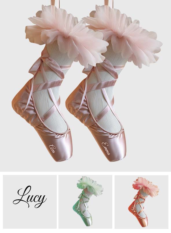 Perfect Gift For Ballet Lovers - Personalized Ballet Shaped Christmas Stocking