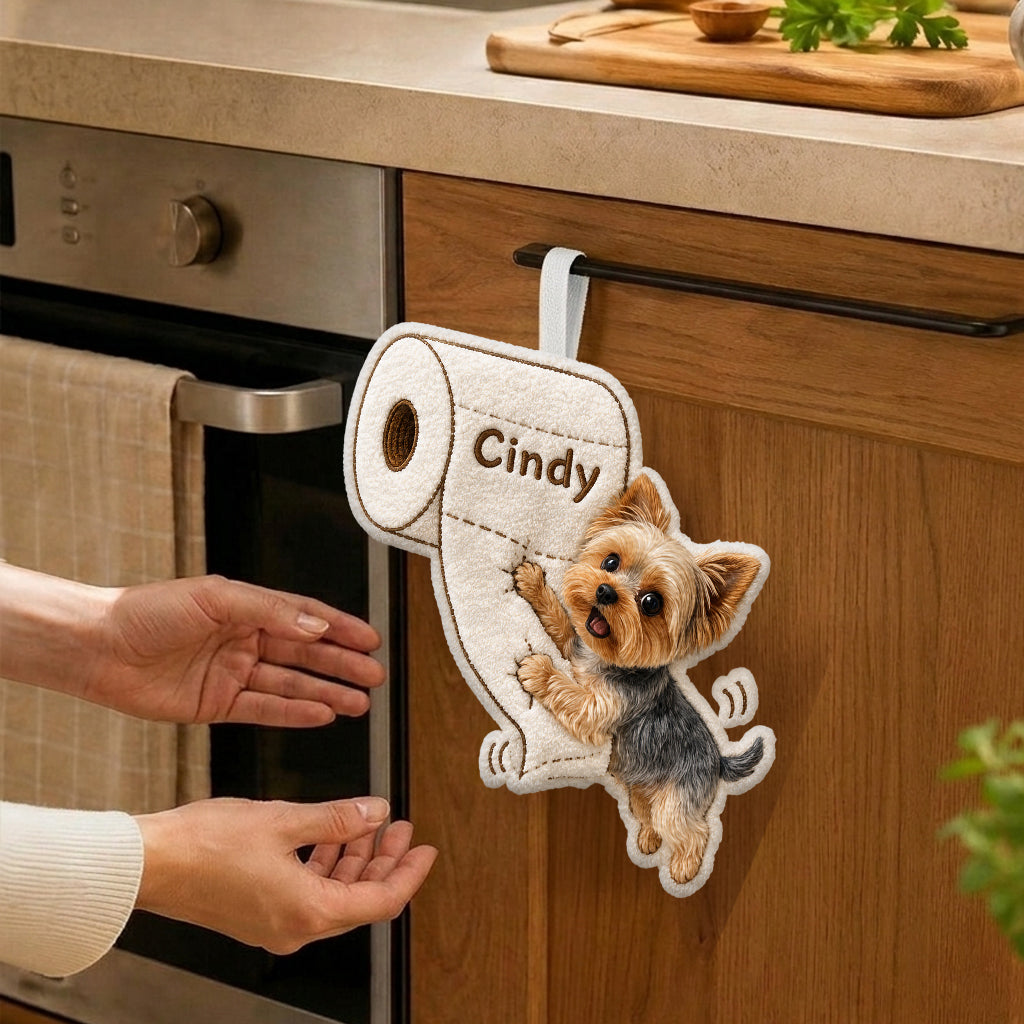 Funny Pet Hand Towel - Personalized Dog Hand Towel