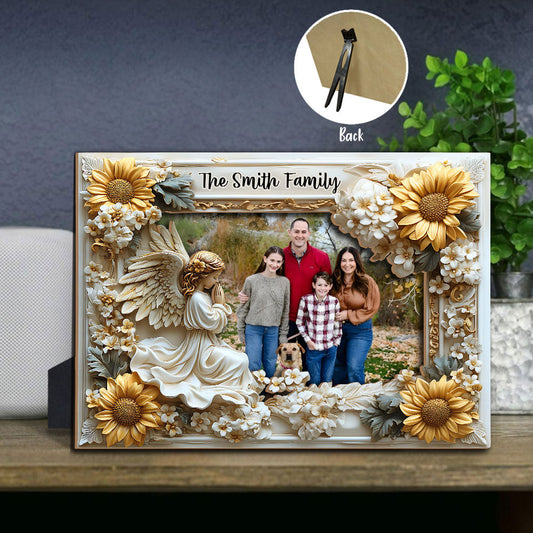 In God We Trust - Personalized Christian Cut Shape Photo Frame
