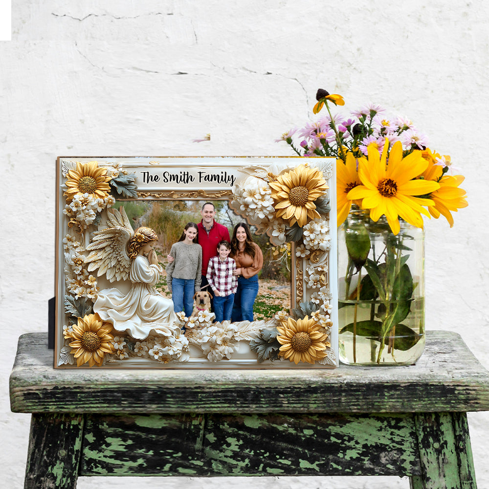 In God We Trust - Personalized Christian Cut Shape Photo Frame