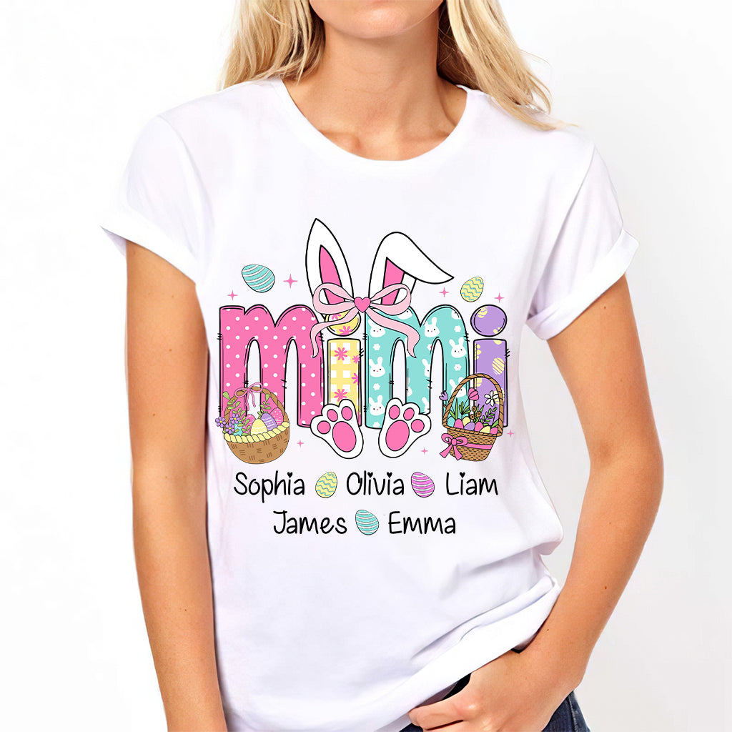 Easter Bunny - Personalized Grandma T-shirt And Hoodie