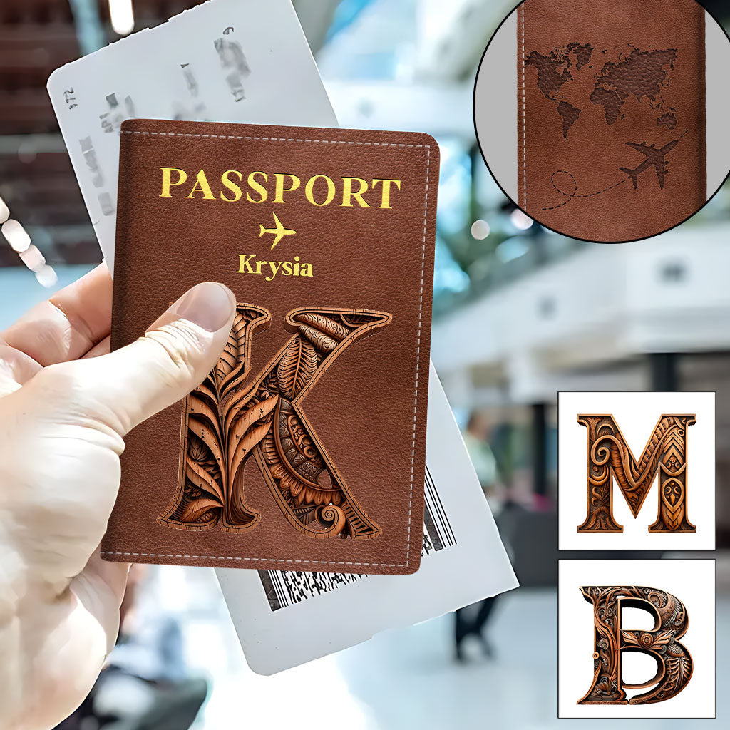 Love Traveling - Personalized Travelling Passport Holder