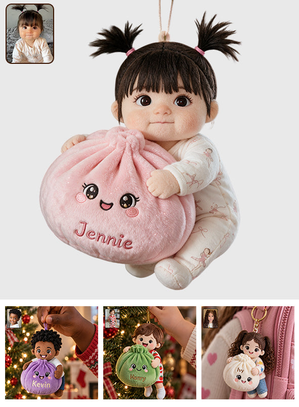 Mini Me Dumpling - Personalized Kid Plush Ornament