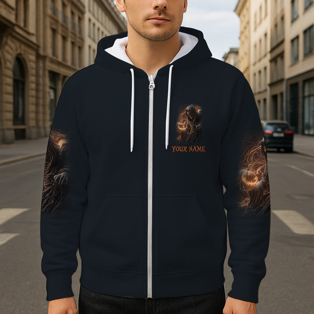 Glowing Skull - Personalized Skull All Over Shirt