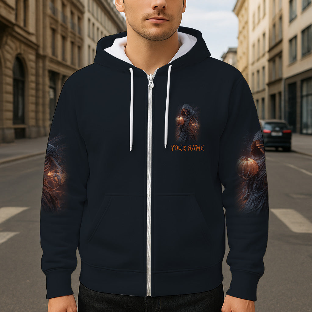 Glowing Skull - Personalized Skull All Over Shirt