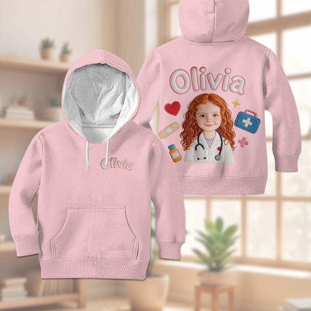Dream Job - Personalized Kid Kid Hoodie & Kid Jogger Sweatpants