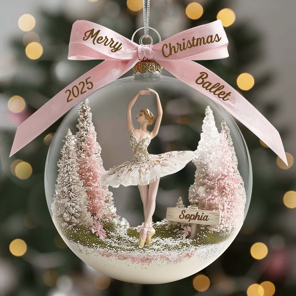 Awesome Ballet - Personalized Ballet Ornament