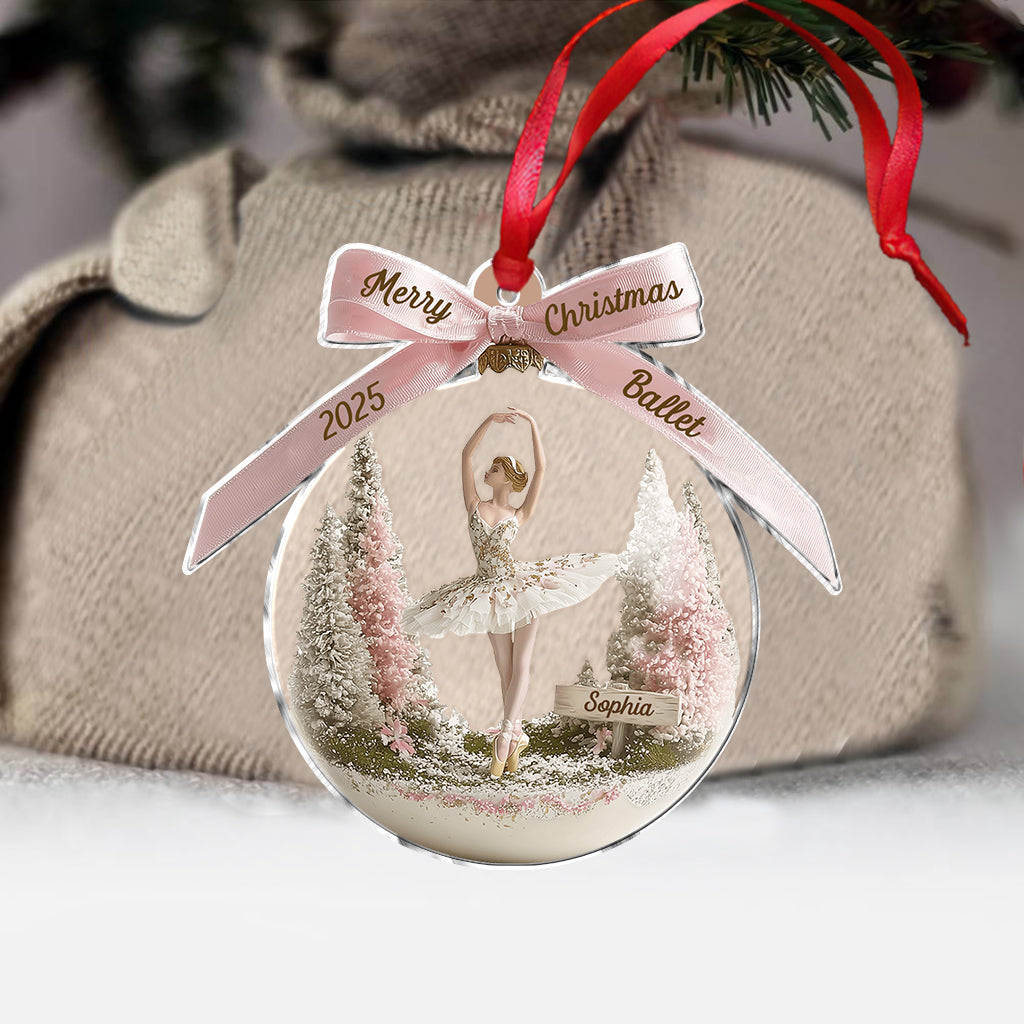 Awesome Ballet - Personalized Ballet Ornament