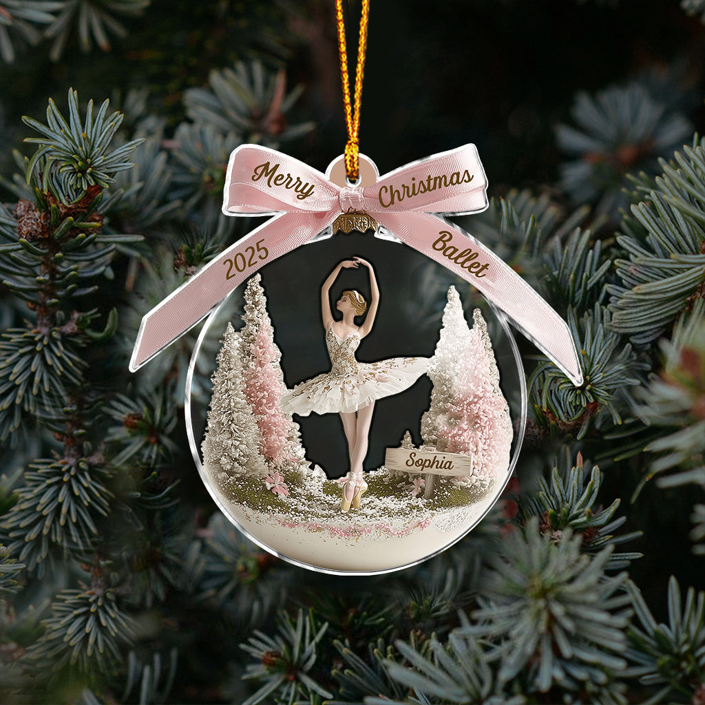 Awesome Ballet - Personalized Ballet Ornament