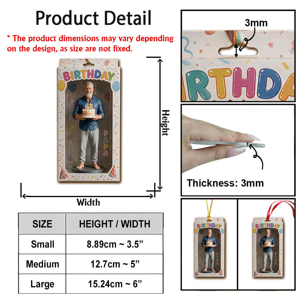 Celebrate Birthday - Personalized Birthday Ornament