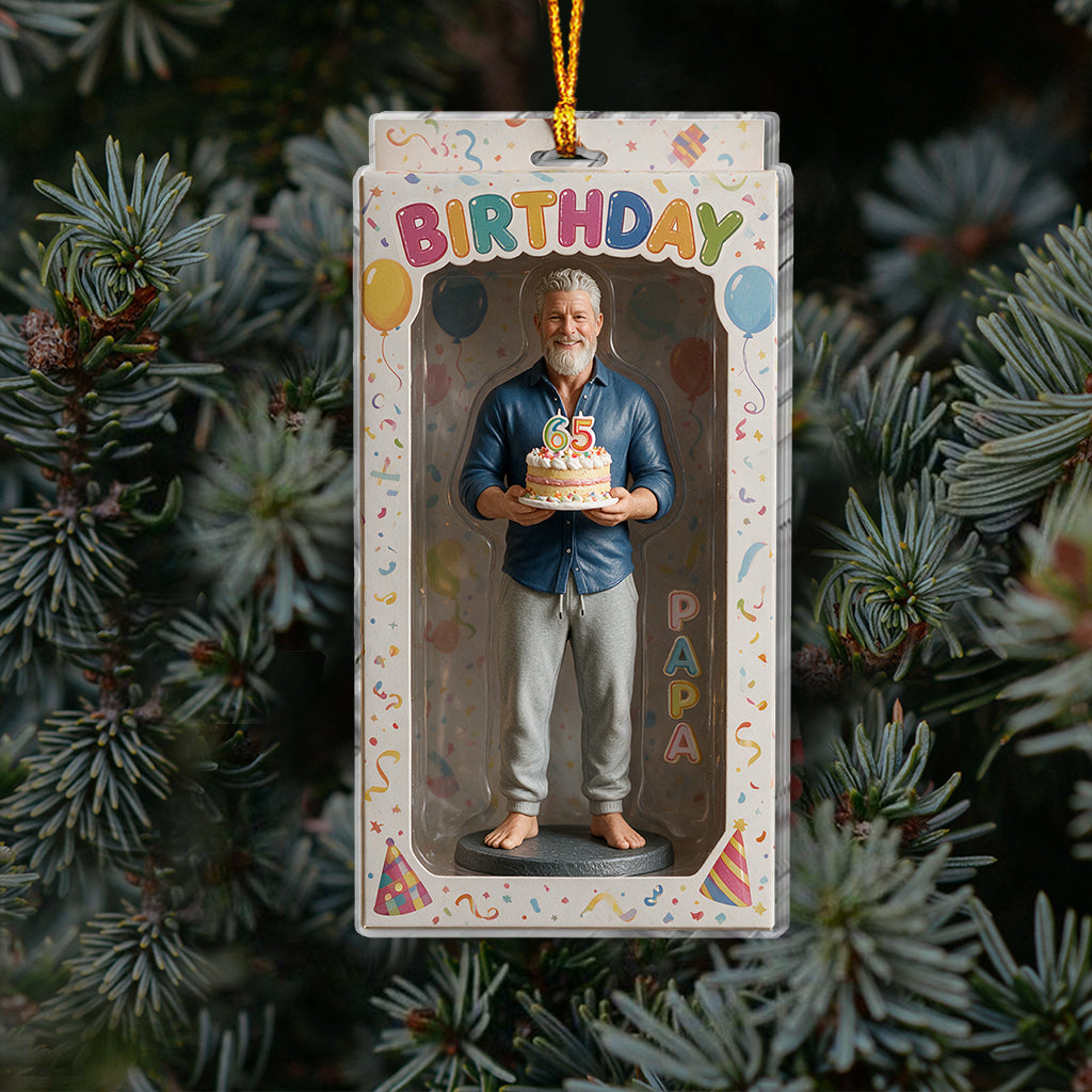 Celebrate Birthday - Personalized Birthday Ornament
