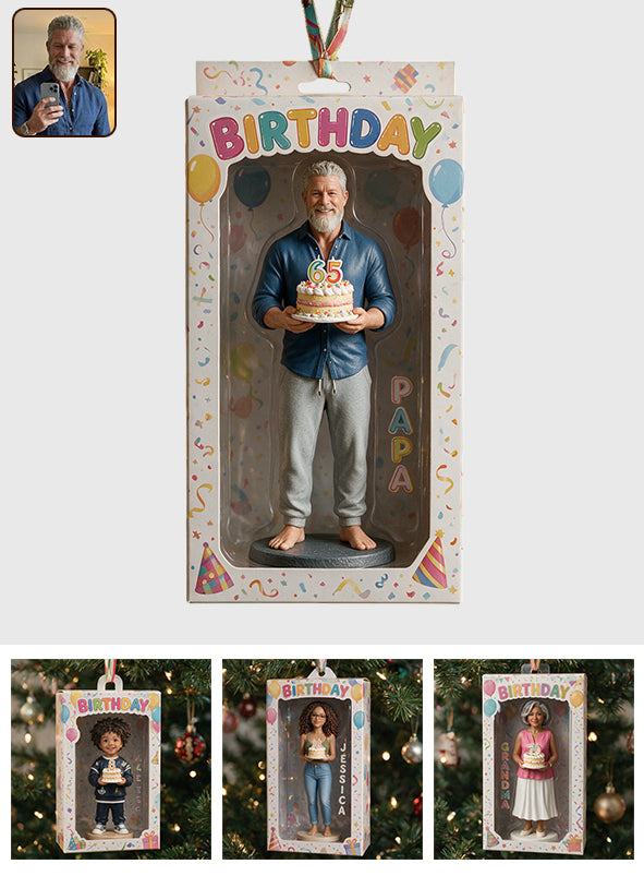 Celebrate Birthday - Personalized Birthday Ornament