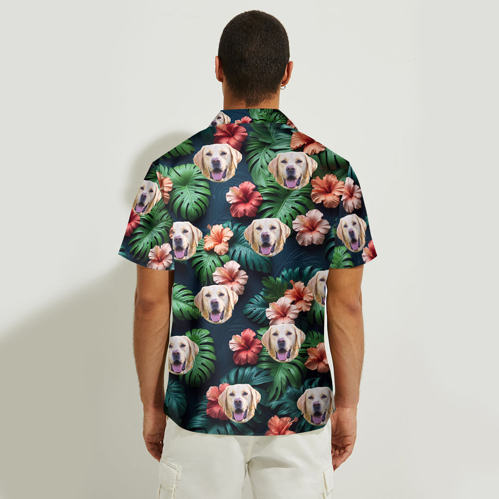Summer Time - Personalized Dog Hawaiian Shirt