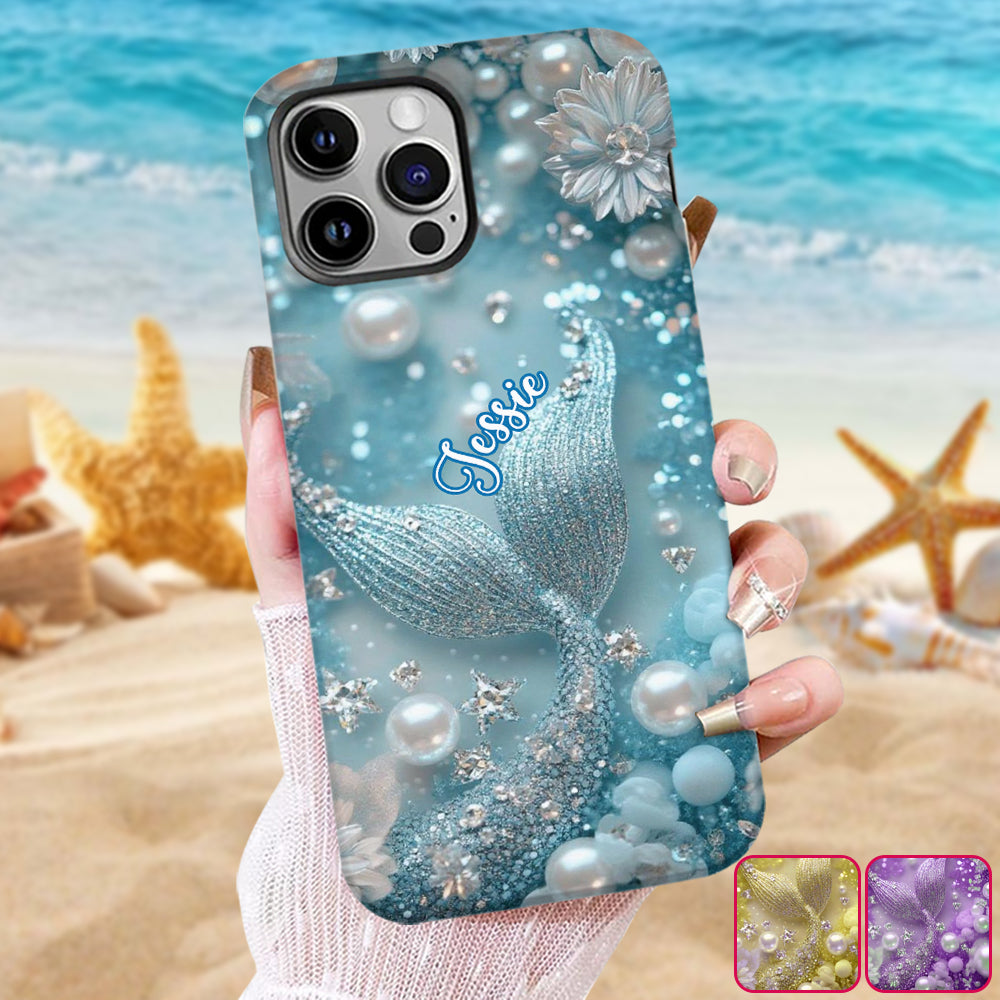 Salty Lil' Beach - Personalized Sea Lover Full Print Phone Case