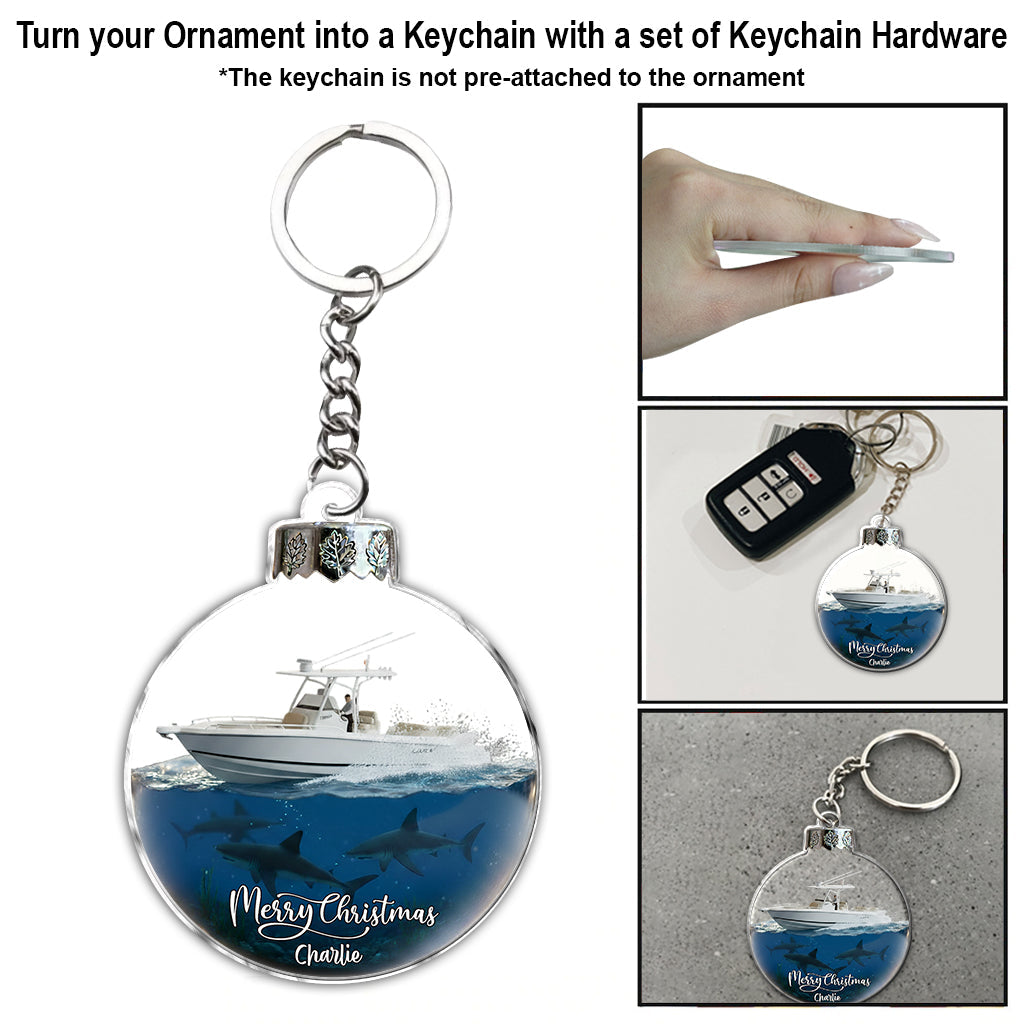 Love Boating - Personalized Boating Ornament