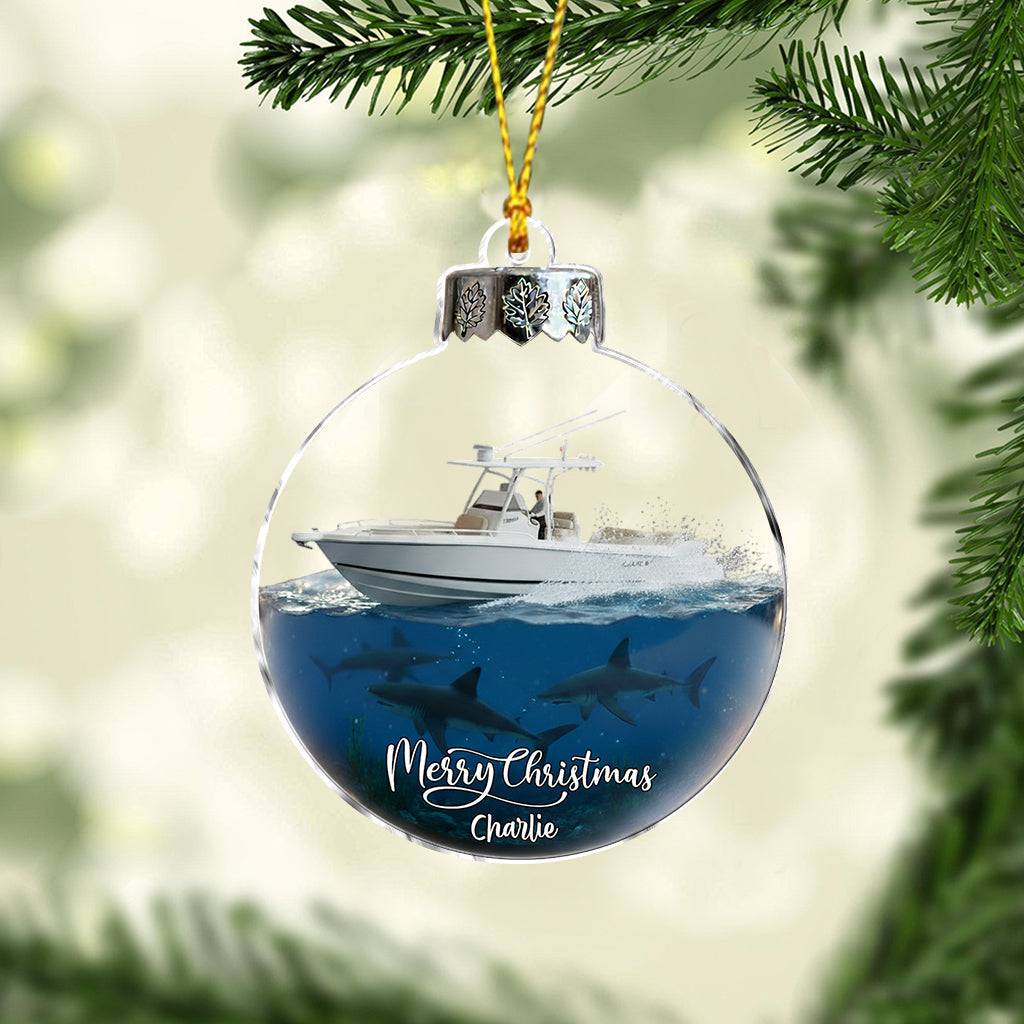 Love Boating - Personalized Boating Ornament