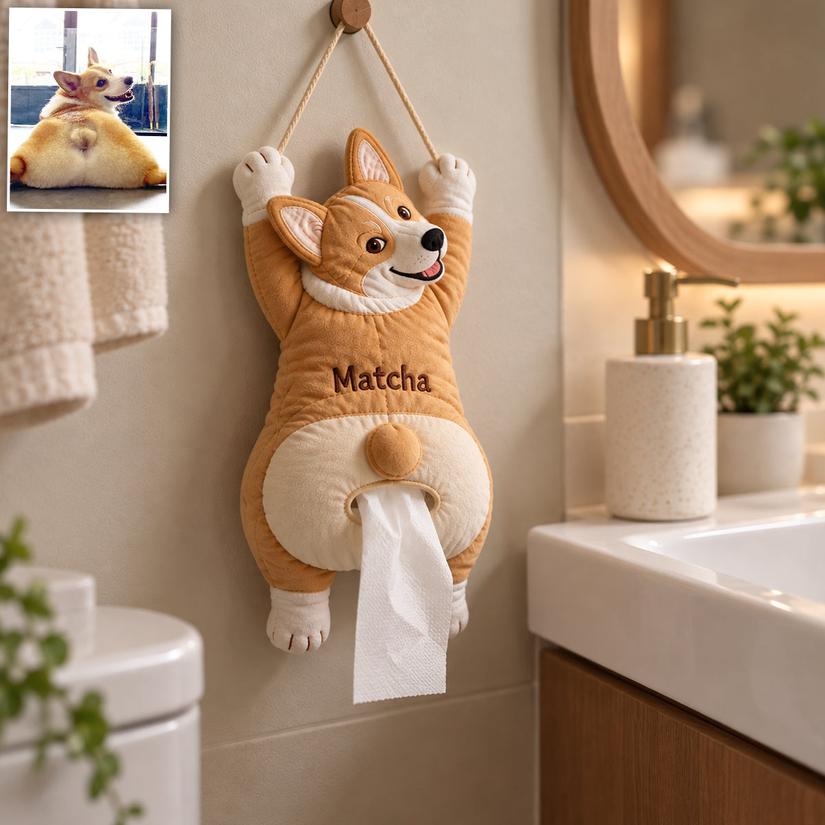 Nice Butt - Personalized Dog Pull-Out Organizer