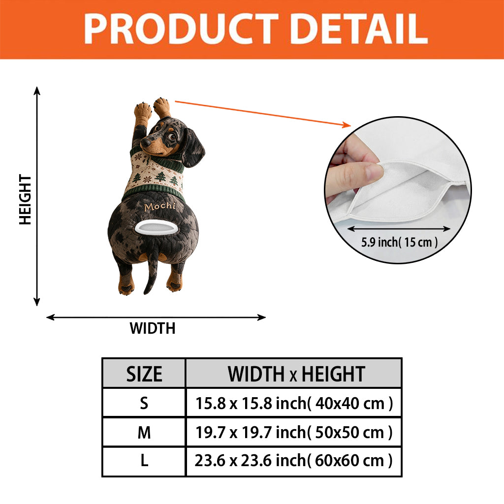 Nice Butt - Personalized Dog Pull-Out Organizer