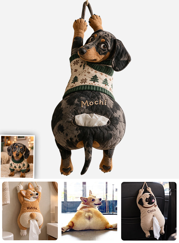 Nice Butt - Personalized Dog Pull-Out Organizer