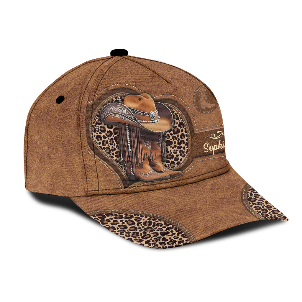 Cowgirl Boots - Personalized Cowgirl Classic Cap