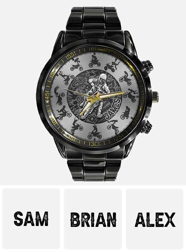 Cool Biker - Personalized Dirt Bike Hand Watch