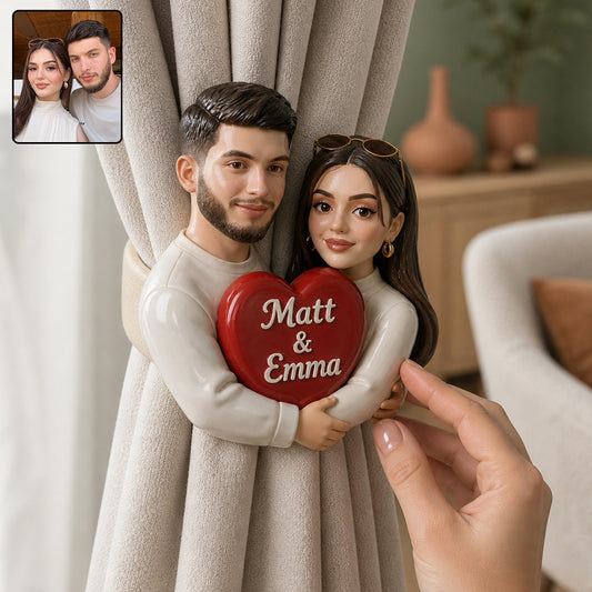You & Me We Got This - Personalized Couple Curtain Tieback