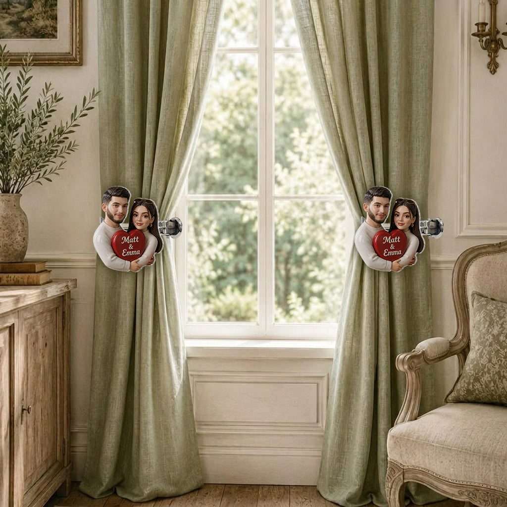 You & Me We Got This - Personalized Couple Curtain Tieback