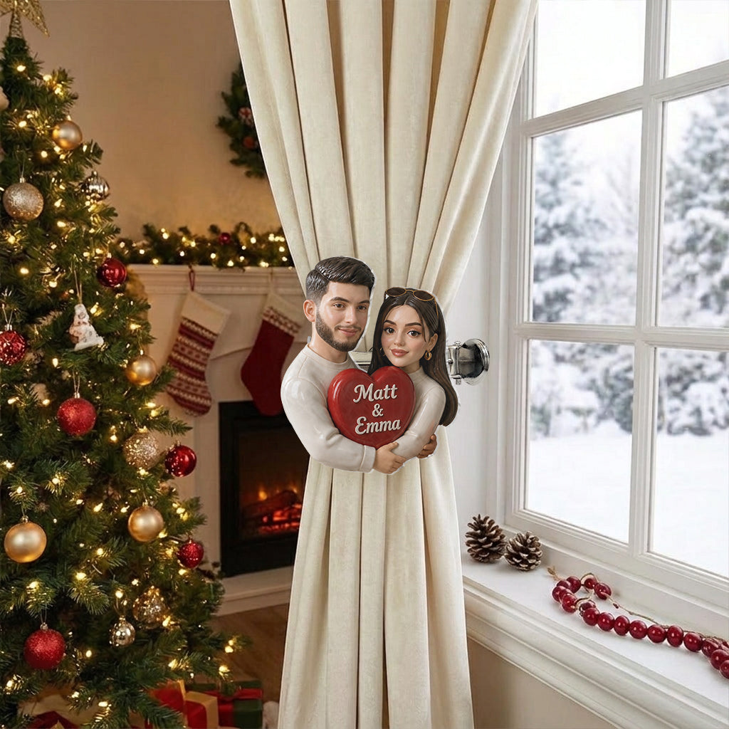 You & Me We Got This - Personalized Couple Curtain Tieback