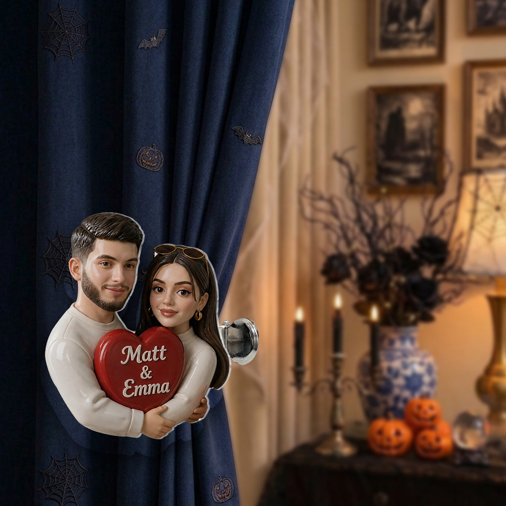 You & Me We Got This - Personalized Couple Curtain Tieback
