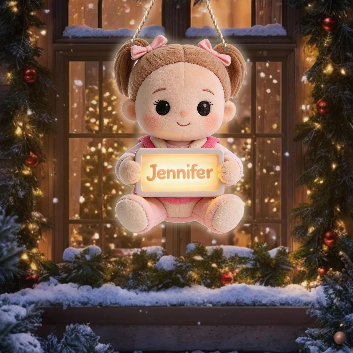 Room Name - Personalized Kid LED Light Acrylic Sign