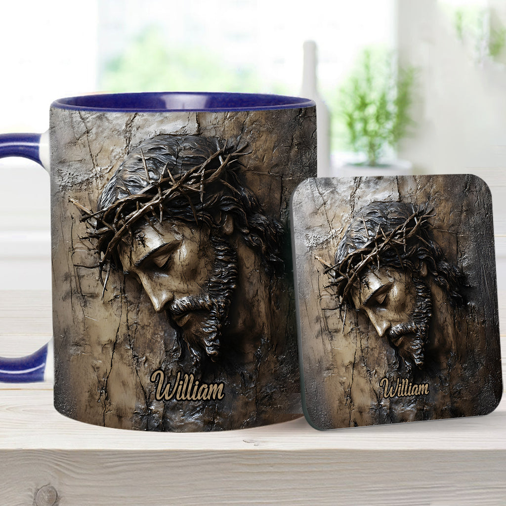 Faith Hope Love - Personalized Christian Accent Mug