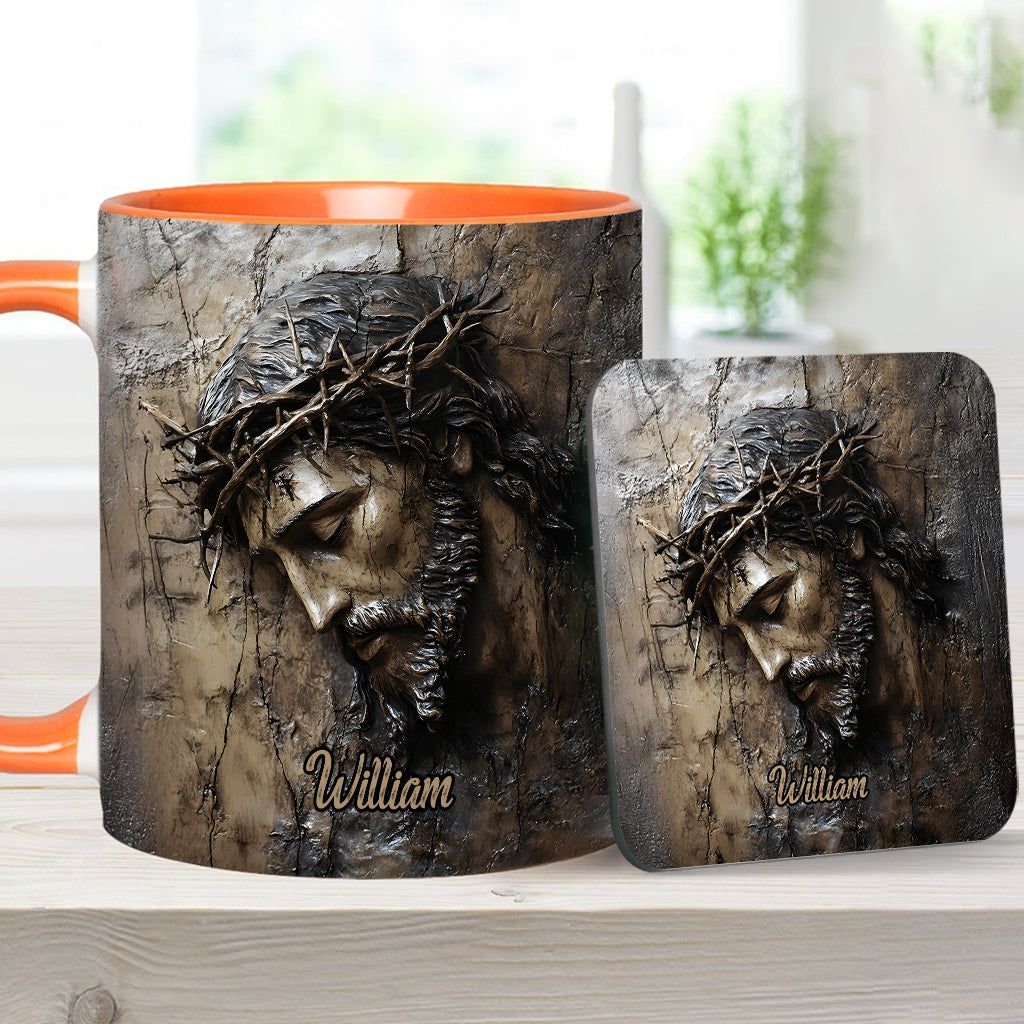 Faith Hope Love - Personalized Christian Accent Mug