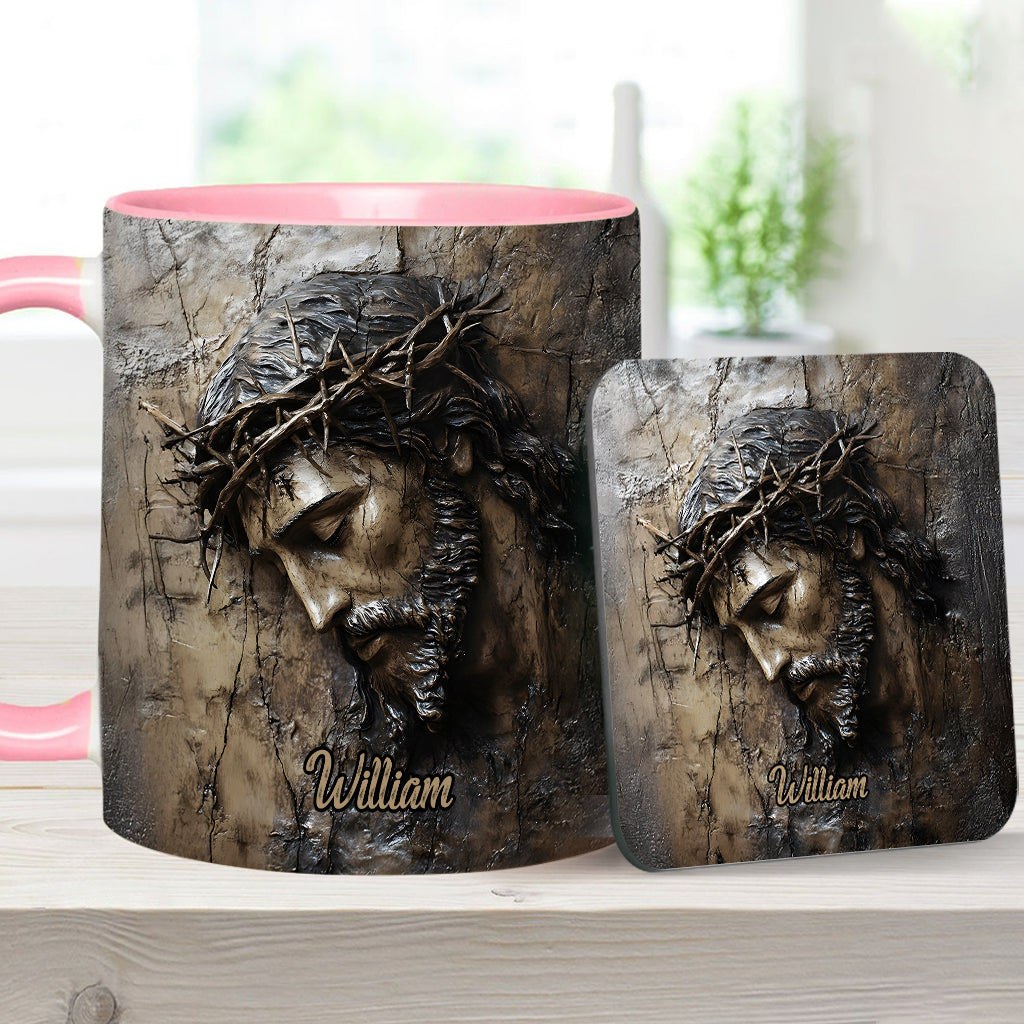 Faith Hope Love - Personalized Christian Accent Mug