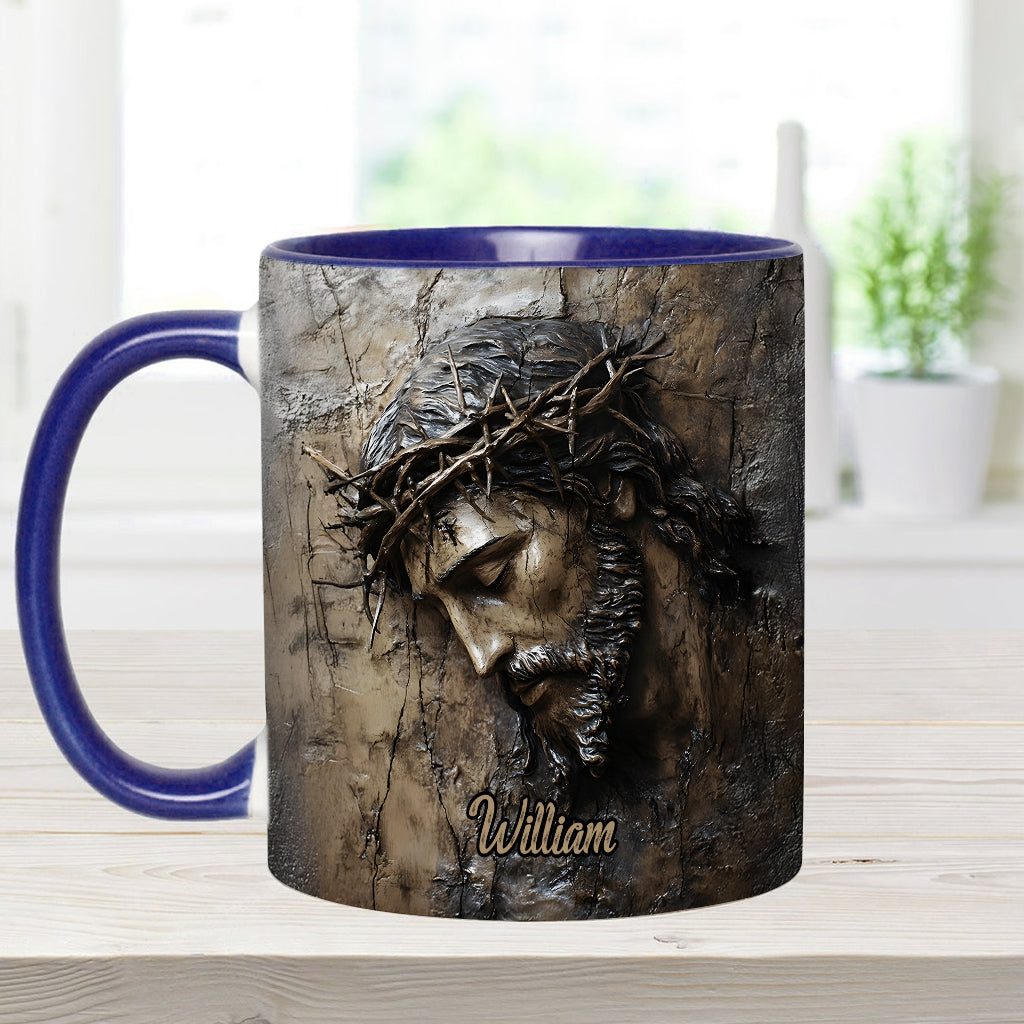 Faith Hope Love - Personalized Christian Accent Mug